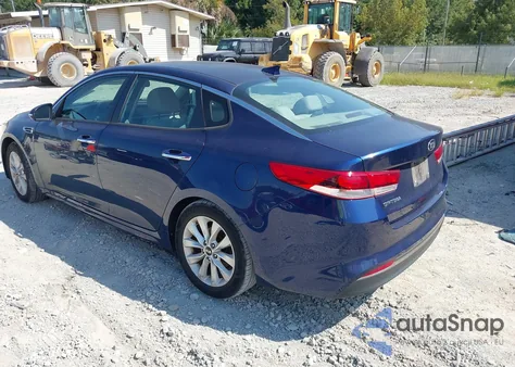 2016 Kia Optima Lx из США, поврежденный, VIN 5XXGT4L30GG076829